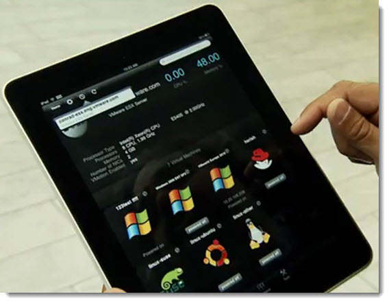 VMware vSphere Client for iPad