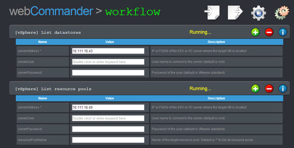 WebCommander - Workflow